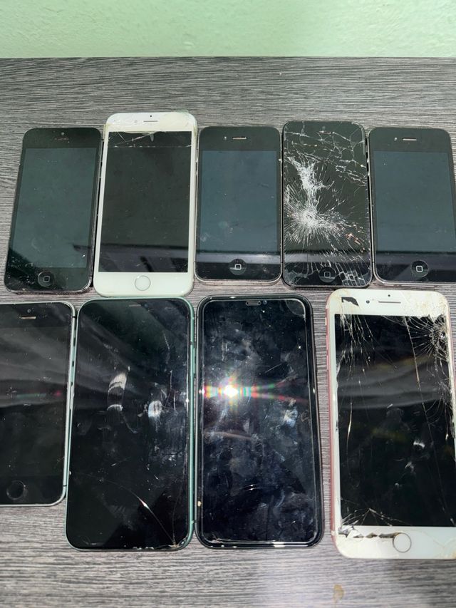 iPhones para piezas