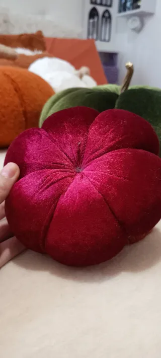 Calabaza Granate de Terciopelo