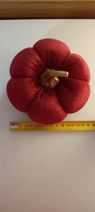 Calabaza Granate de Terciopelo