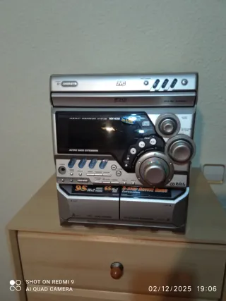 Equipo de música JVC MX-KSR