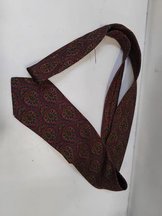 Elegante corbata Loewe seda vintage