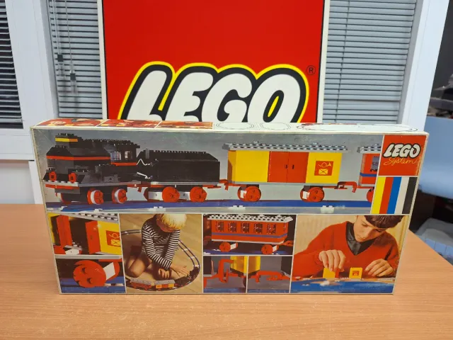 SET DI TRENO LEGO SYSTEM 116 4.5V (1967)