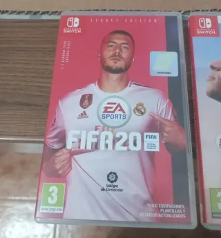 Juegos Nintendo Switch FIFA 22 y FIFA 20 Legacy