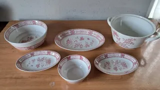Vajilla Porcelana TANAGRA Santander 58 Piezas