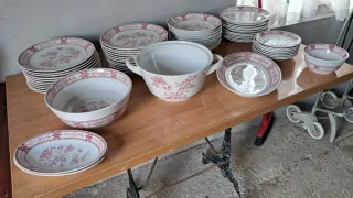 Vajilla Porcelana TANAGRA Santander 58 Piezas