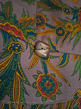 Giacca camicia donna sartoriale fantasia