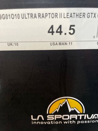 La Sportiva Ultra Raptor II GTX Talla 44.5/45.5