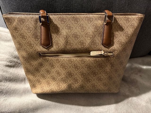 Bolso Guess Beige y Marrón