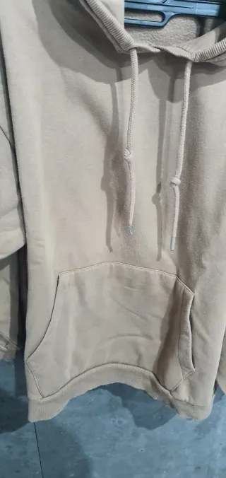 Sudadera Stradivarius XL Tostada Unisex Capucha