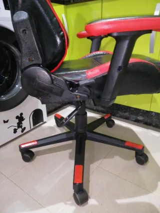 Silla Gaming Negra y Roja