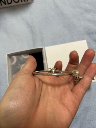 Pulsera Pandora Rígida Harry Potter Plata