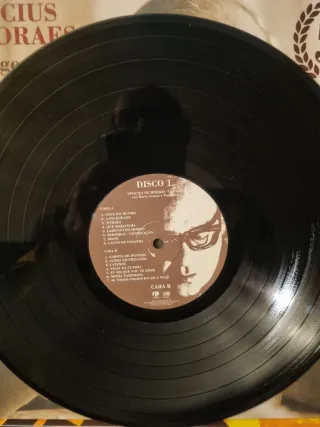 Vinilo Triple Vinicius de Moraes en Argentina
