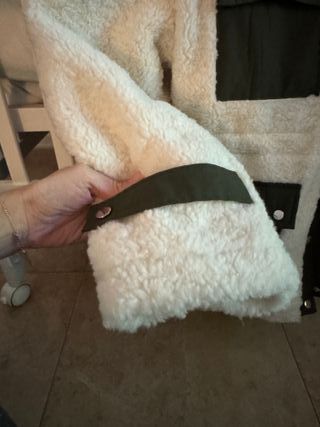 Chaqueta Beige y Verde Militar