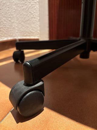 Silla de escritorio giratoria negra