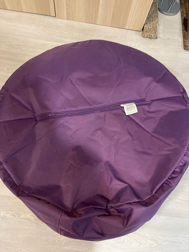 Puff Morado Poliéster