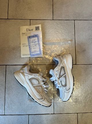 Dior B30 Sneakers Grigio Bianco