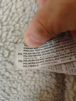 Chaqueta Vaquera Zara Hombre Talla L con Borrego