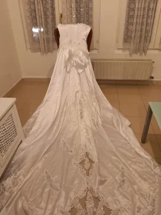 Vestido de Novia Raso Talla 42