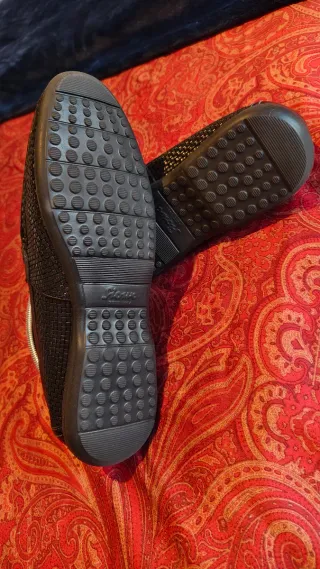 Mocasines Sioux Piel Negra Talla 43