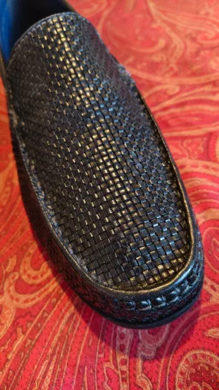 Mocasines Sioux Piel Negra Talla 43