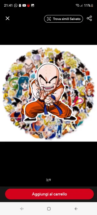 Stickers Dragon Ball Z