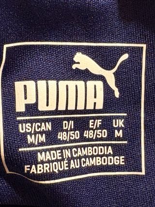 Conjunto deportivo Puma camiseta y pantalón