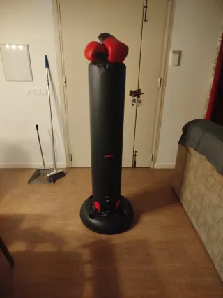 Saco boxeo + guantes 14 oz