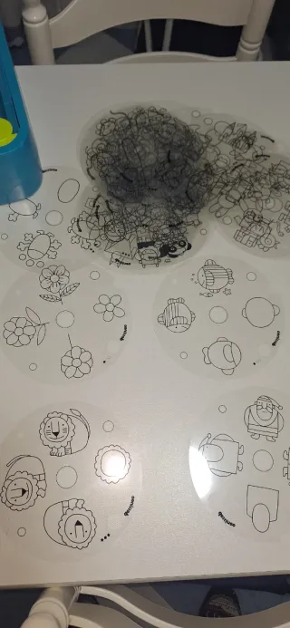 Dessineo, tipo de proyector con muchas plantillas