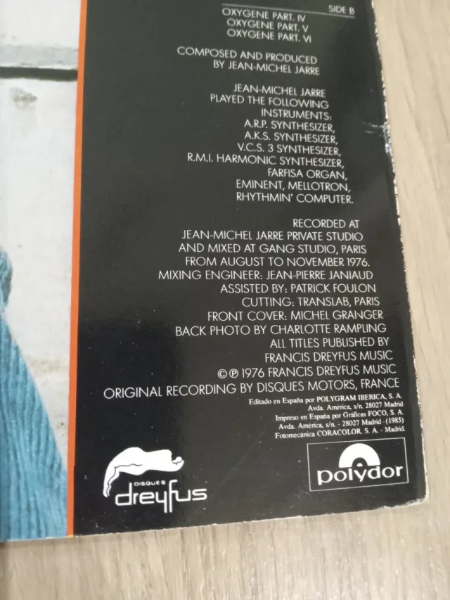 Jean Michel Jarre Oxygène