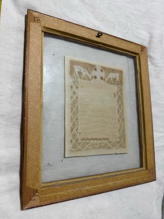 Cuadro antiguo Evangelio San Juan I