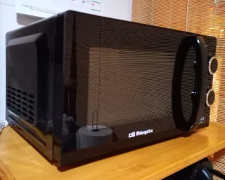 Microondas Orbegozo Negro Brillante! COMO NUEVO!!
