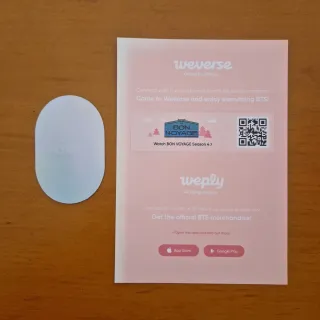 BTS Bon Voyage 4 photocard y folleto