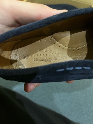 Mocasines niño El Corte Inglés usados 1 vez