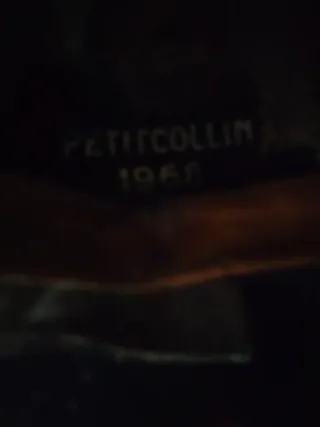 Casco Policía Francesa Antiguo petit Collin 1968
