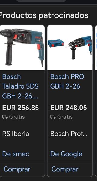 Taladro Percutor Bosch GBH Professional NUEVO!!!