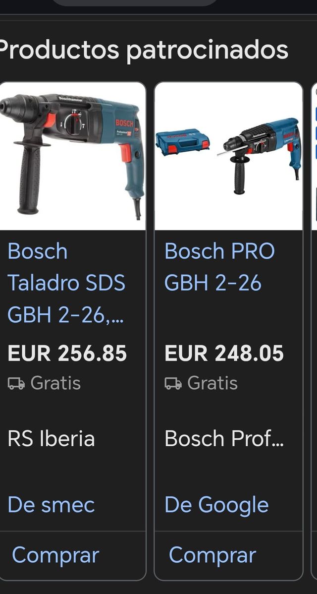 Taladro Percutor Bosch GBH Professional NUEVO!!!