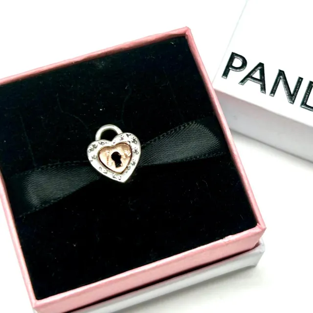 Charm Candado Corazón Desmontable