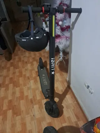 Patinete eléctrico Brit dañado