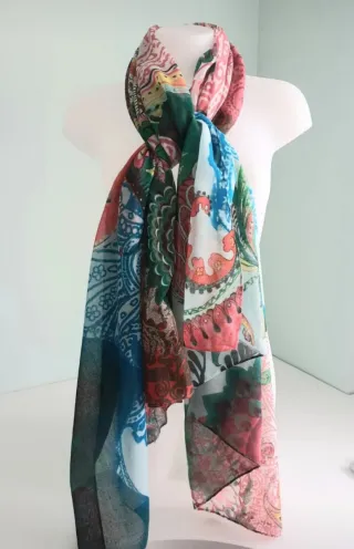 Pañuelo Grande Desigual Multicolor