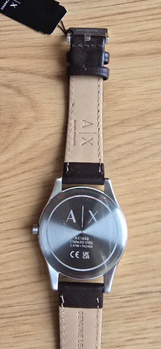 Reloj Armani Exchange AX Negro y Marrón