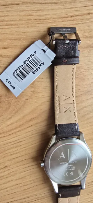 Reloj Armani Exchange AX Negro y Marrón