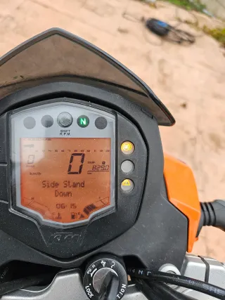 KTM 125 Duke Naranja.