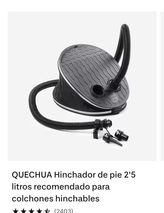 3 Colchónes inflables Intex 1 electrico