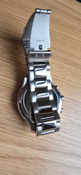 Reloj Armani Exchange Azul y Plateado