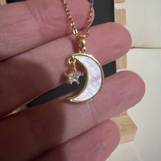 Colgante Luna y Estrella