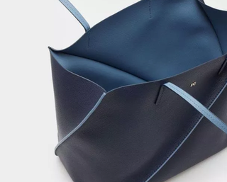 Bolso Purificación García Piel Azul