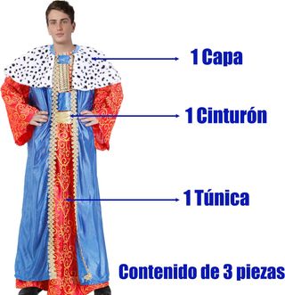 Disfraz Rey Mago Talla M - Traje Reyes