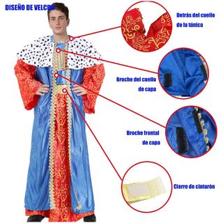 Disfraz Rey Mago Talla M - Traje Reyes