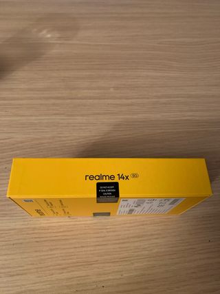 Móvil Realme 14x 5G Negro