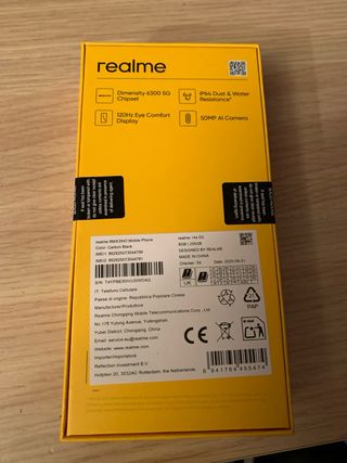 Móvil Realme 14x 5G Negro